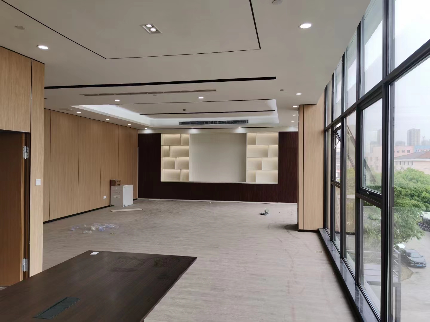 總經理辦公室裝修施工圖片