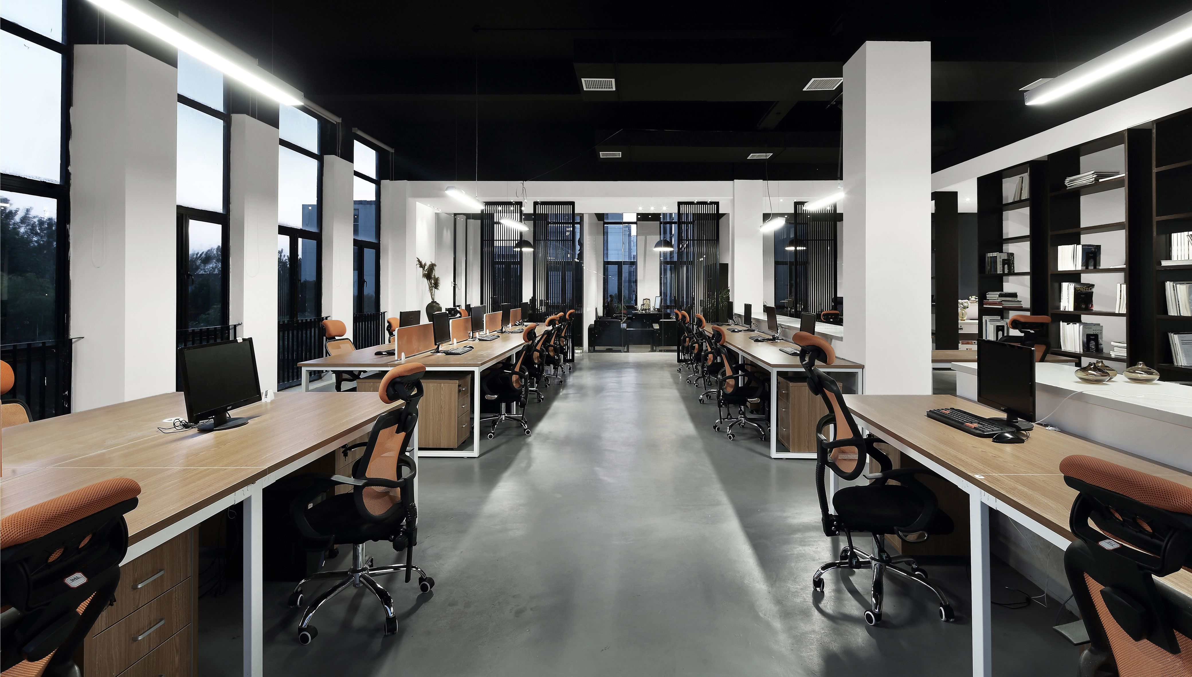 辦公區裝修效果圖