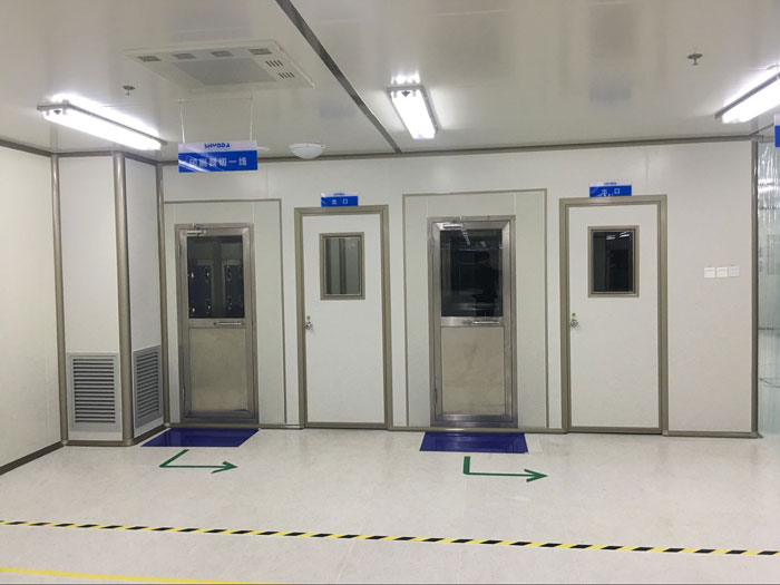 松江電子廠房裝修圖片