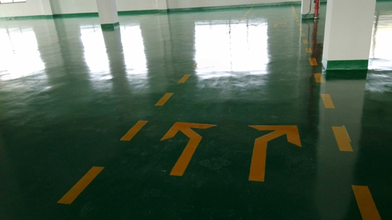 松江新橋廠房裝修環氧地坪漆施工圖片